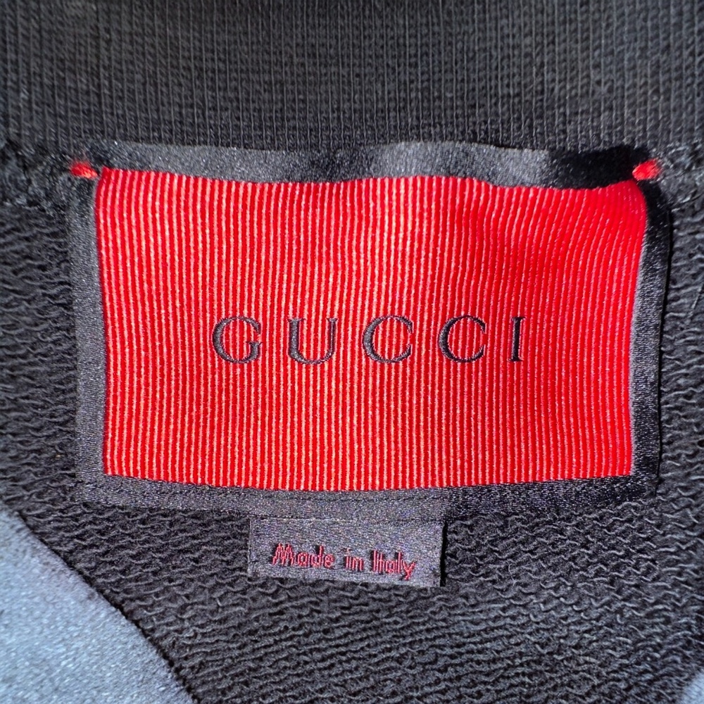 GUCCI Loved Studded Embroidered Sweatshirt M - Picture 15 of 15
